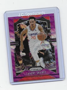 LANDRY SHAMET 2019-20 PANINI PRIZM #125 PURPLE WAVE PRIZM PARALLEL BLASTER ONLY  - Picture 1 of 2