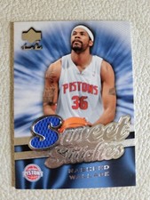2007-08 Upper Deck Sweet Shot Sweet Stitches Memorabilia Rasheed Wallace #ST-RW