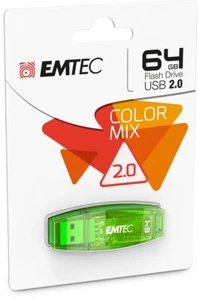 Emtec USB-Stick 64 GB C410 / Grün - Bild 1 von 2