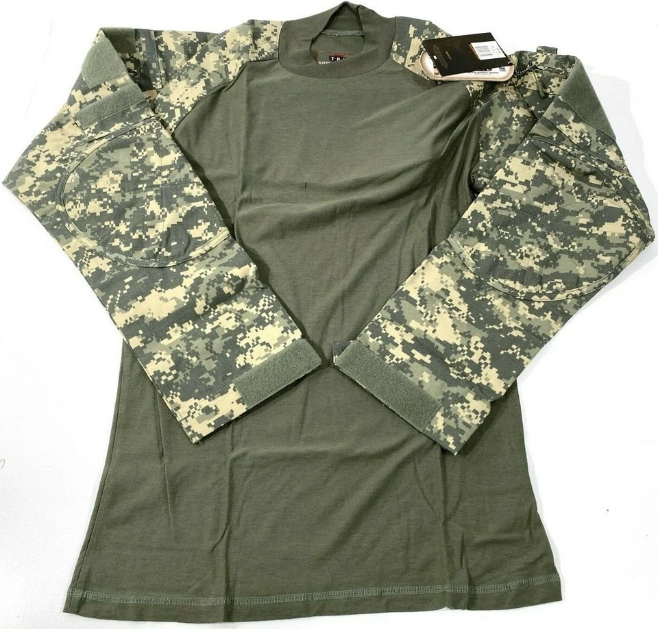 НОВЫЕ МУЖСКИЕ TRU-SPEC NYCO RIPSTOP TRU БОЕВАЯ РУБАШКА 2551 ЦИФРОВОЙ КАМУФЛЯЖ СРЕДНЕЙ ДЛИНЫ - Изображение 1 из 3