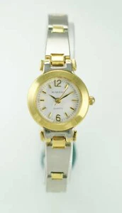 Rumours Watch Womens Stainless Gold Silver Steel Water Resistant White Quartz - Picture 1 of 3