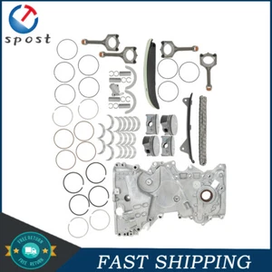 Engine Kit Con Rods Piston Main Rod Bearings Timing Kit For Hyundai Kona 2018-21 - Picture 1 of 24