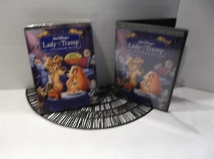 Disney Lady & The Tramp 50th Anniversary /Platinum Edition DVD - Foto 1 di 5
