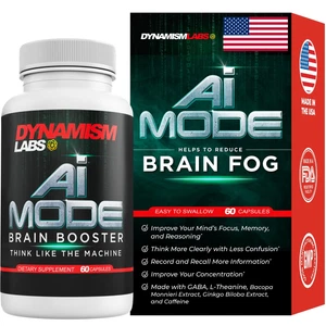 Dynamism Labs- AiMode 🧠 Brain Booster for Nootropic Memory Support, Gluten Free - Picture 1 of 10
