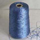 Sale New 1Cone 500g Polyester Sequin Hand Knitting Wrap Stole Crochet Yarn 15