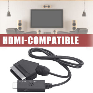 SCART to HDMI Cable Video Adapter SCART to HDMI Converter SCART to HDMI F