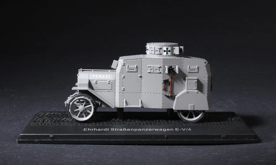 Atlas WWI German Ehrhardt Strassenpanzerwagen E-V/4 1/43 Diecast Model - Image 1 of 4