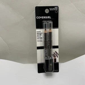CoverGirl Easy Breezy Brow, Fill & Define Pencils 505 Rich Brown 2 Pencils - Picture 1 of 1