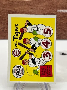 1970 Fleer Laughlin World Series #5 1908 Cubs vs Tigers Blue Back GRC (C) - Picture 1 of 2