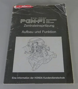 Manual De Taller / Información Técnica Honda Civic PGM-FI Inyección Central 1989 - Imagen 1 de 3