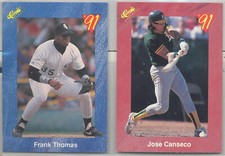 1991 Classic Game Series I Blue & Series II Red Baseball Cards 1-100 You Pick!