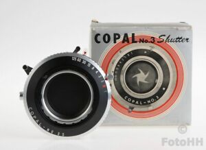 COPAL No.3 S SHUTTER FOR LARGE FORMAT LENS   MINT IN BOX   NICELY PRICED !!!!!