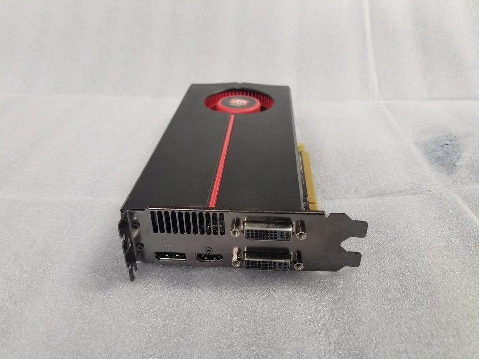 HP 603498-001 ATI Radeon HD5570 Shelby 1GB DDR5 PCI-Express 2.1 x16 Dual DVI HDM - Image 1 of 3