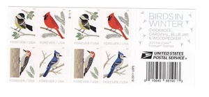 US Scott # 5320b bklt of 20 forever winter birds mnh face value= $14.60 - Picture 1 of 2