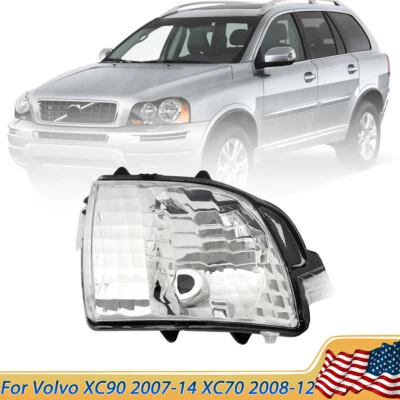 Luz indicadora de señal de giro del espejo lateral derecho para Volvo XC90 2007-14 XC70 08-12 Foto 1 de 4