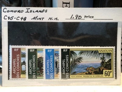 Stock de distribuidor COMORO ISLANDS C45 - C48 MNH Foto 1 de 2