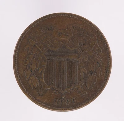 1869 2c Two Cent Piece (B2712) - Image 1 of 2