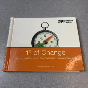 1 Degree Of Change Standard Process 21-day Purification Program Cookbook 3rd Ed - Picture 1 of 4