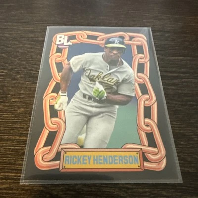 2024 Topps Big League - Rickey Henderson - Topps Big Leaguer Insert - Athletics - Image 1 of 2