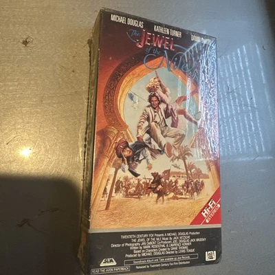 The Jewel of the Nile (VHS, 1992) FOX VIDEO, Michael Douglas - SEALED WATERMARK - Image 1 of 4