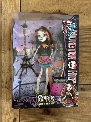 Monster High Skelita Calaveras Scaris City of Frights NRFB box has wear - Image 1 of 4