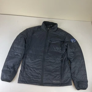 Marmot Men's Calen Jacket Black Lightweight Puffer Primaloft Medium Apollo GE - Picture 1 of 11