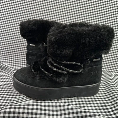 Женские зимние плюшевые сапоги Cougar Vanity Polar черные на шнуровке размер 8 - Изображение 1 из 4