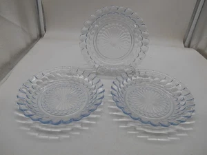 Excelente Juego de 3 Cuencos de Sopa Anchor Hocking Blue Bubble 7 7/8" Cupé - Imagen 1 de 7