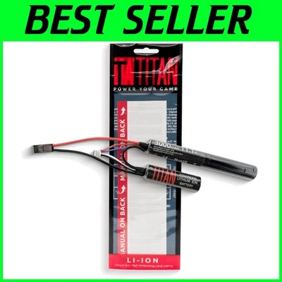 Batería de iones de litio de alta capacidad de 11,1 V para pistolas de Airsoft | Rendimiento hecho en EE. UU. Foto 1 de 4