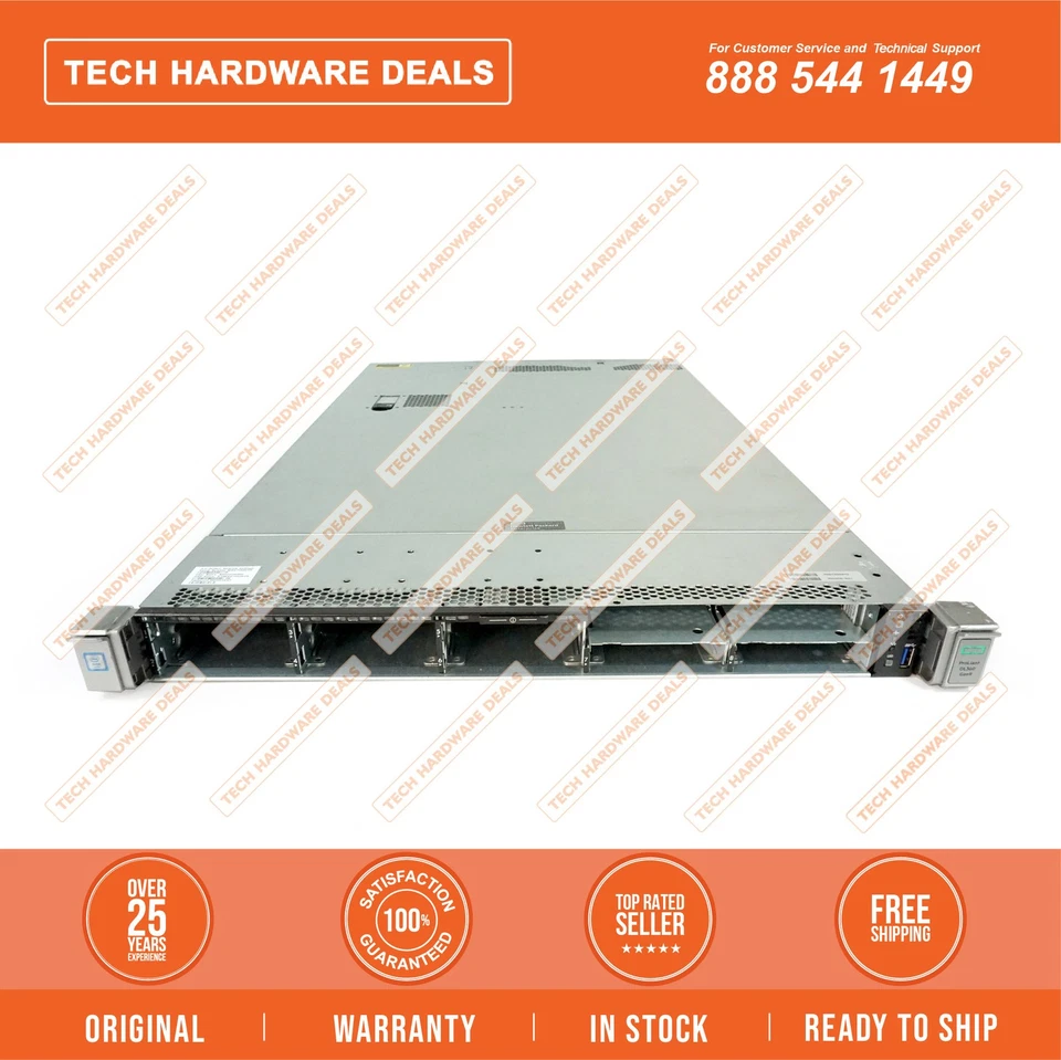 755258-B21    HP ProLiant DL360 Gen9 8SFF Configure-to-order Server - Image 1 of 4