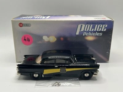 Brooklin IPV 02 1956 Ford Mainline Indiana State Police 1:43 Scale Ipv02 - Image 1 of 4
