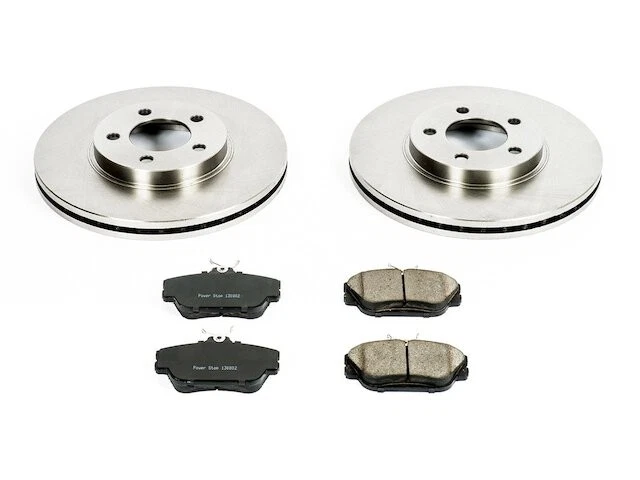Kit de pastillas de freno delanteras y rotor para Lincoln Continental 1996 1995-2002 GN282TB Foto 1 de 1