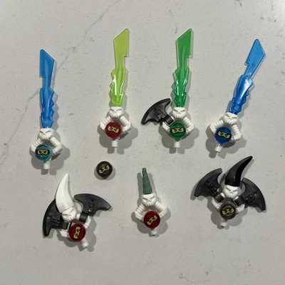 LEGO Ninjago Minifigura Espada Lote - Con Hojas Foto 1 de 4