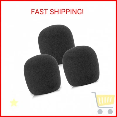 Ветровое стекло LEFXMOPHY SM58, сменный микрофонный пеноматериал для Shure SM58 SM48 Vocal Microp - Изображение 1 из 2