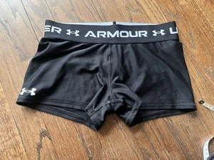 Under Armour Youth Fitted Compression Bike Shorts YL Large - Picture 1 of 5