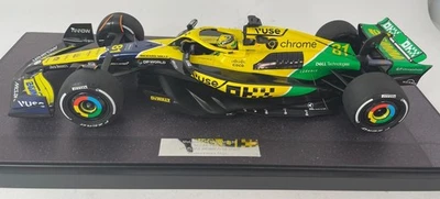 Minichamps F1 Mclaren MCL38 #81 Oscar Piastri 2nd Monaco GP 2024 1/12 537248081 - Immagine 1 di 4