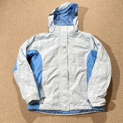 Helly Hansen лыж куртка женщин средний белый синий водонепроницаемый легкий лыж - Изображение 1 из 4