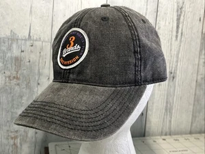 3 Brands Legacy92 Trucker Hat Black/Gray Unisex Adjustable Stone Wash - Picture 1 of 8