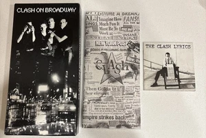 THE CLASH on Broadway (1991) BOX SET Complete w/Book - NO CDs! - Picture 1 of 4