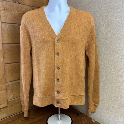 Cárdigan mediano de colección años 60 BRENT Montgomery Ward para hombre Mad Men Preppy Acción de Gracias Foto 1 de 4