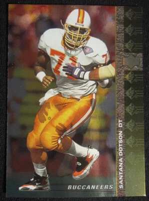 Santana Dotson Tampa Bay Buccaneers Upper Deck 1994 SP NFL #172 Card - Image 1 of 2