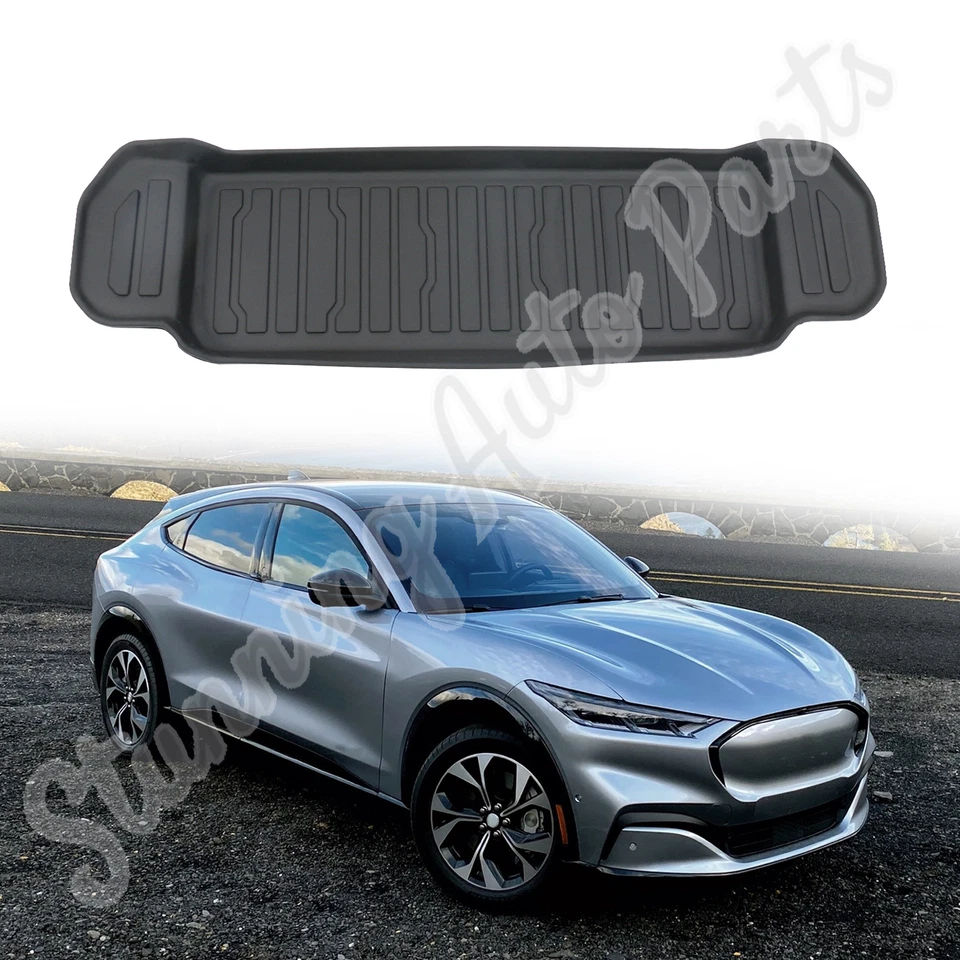 For 2021 2022 Ford Mustang Mach-E Front Frunk Cargo Liner All Weather TPE Mat - Image 1 of 4