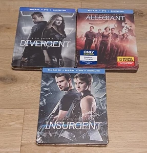The Divergent Series Steelbooks Teil 1 - 3 Blu-Ray BestBuy - Bild 1 von 2
