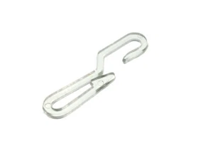 24 Sprigs Of 20 Hooks Austrian Blind Hooks Clear Plastic Onestopdiy New - Picture 1 of 1