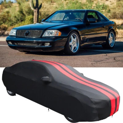 For Mercedes-Benz SL500 SL600 Car Cover Dustproof Satin Stretch  - Imagem 1 de 4