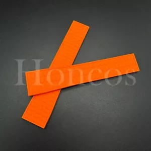Correa de repuesto de goma naranja de 19 mm para dama PP Aquanaut EE. UU. - Imagen 1 de 4