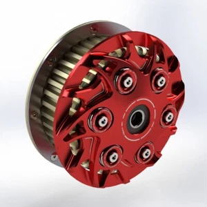Ducati frizione antisaltellamento rosso NUOVO - slipper clutch red NEW - Imagen 1 de 1