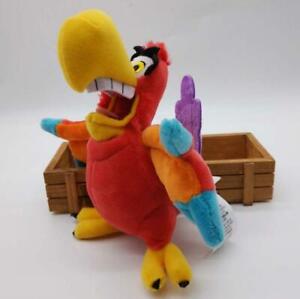 Disney Authentic Aladdin Bird Plush Toy Doll Parrot Stuffed Animal