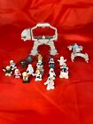 Star Wars Squinkies 21 Piece Lot With At-At & Land Speeder