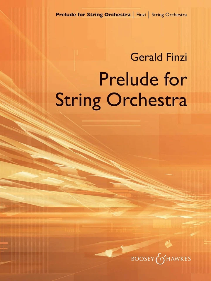 Prelude op. 25 string orchestra Gerald Finzi Boosey & Hawkes - Image 1 of 1
